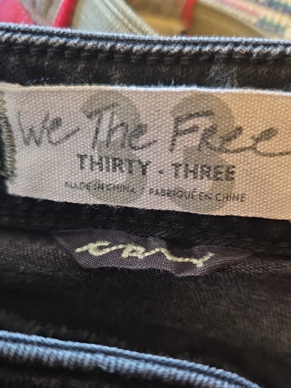 Free People We The Free CRVY Super High-Rise Lace-Up Flare Jeans Women's Size 33